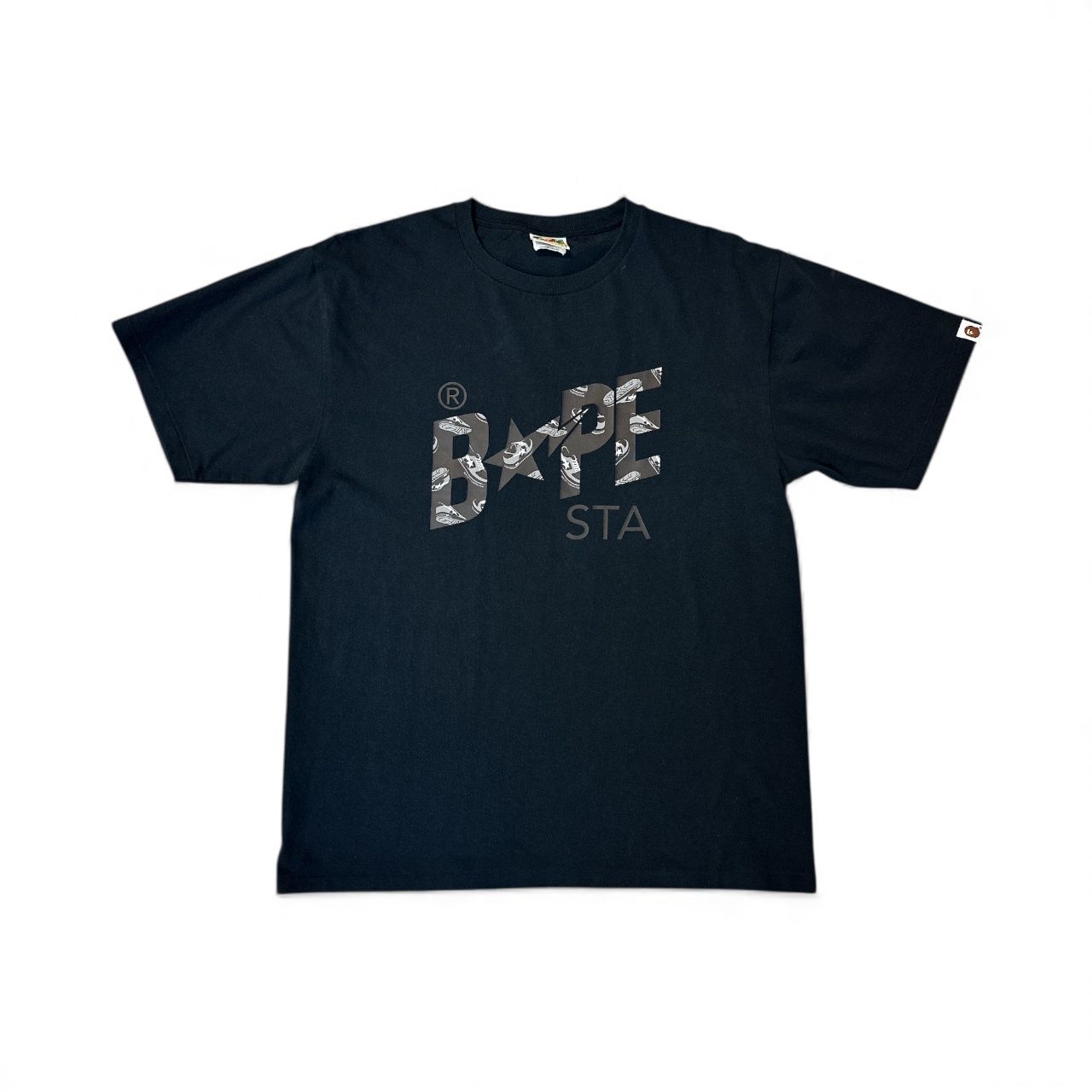 BAPE ABC Camo Bape Sta Logo Tee Black Sneaker