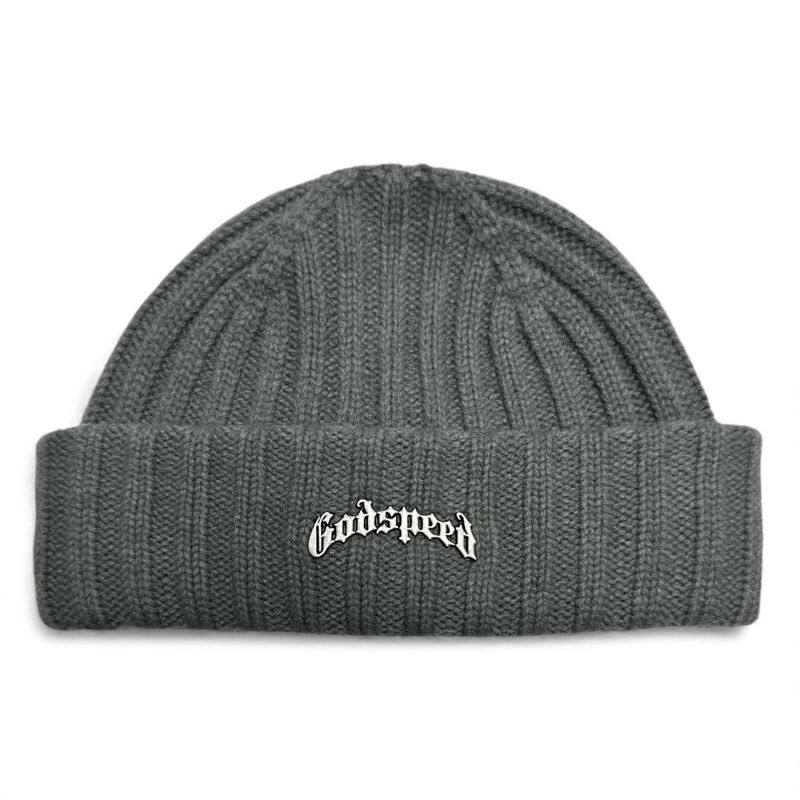 Godspeed OG Logo Emblem Beanie Grey