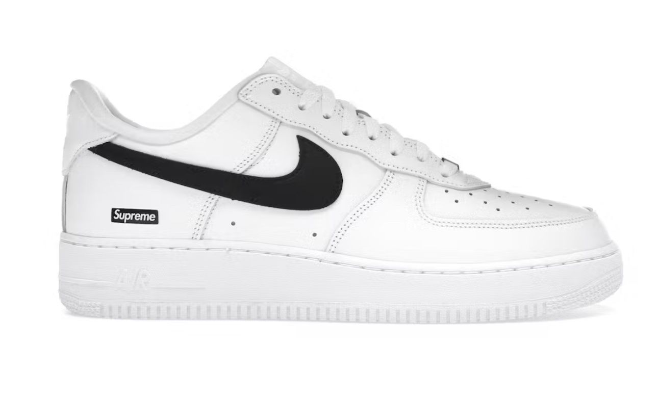 Nike Air Force 1 Supreme White Black