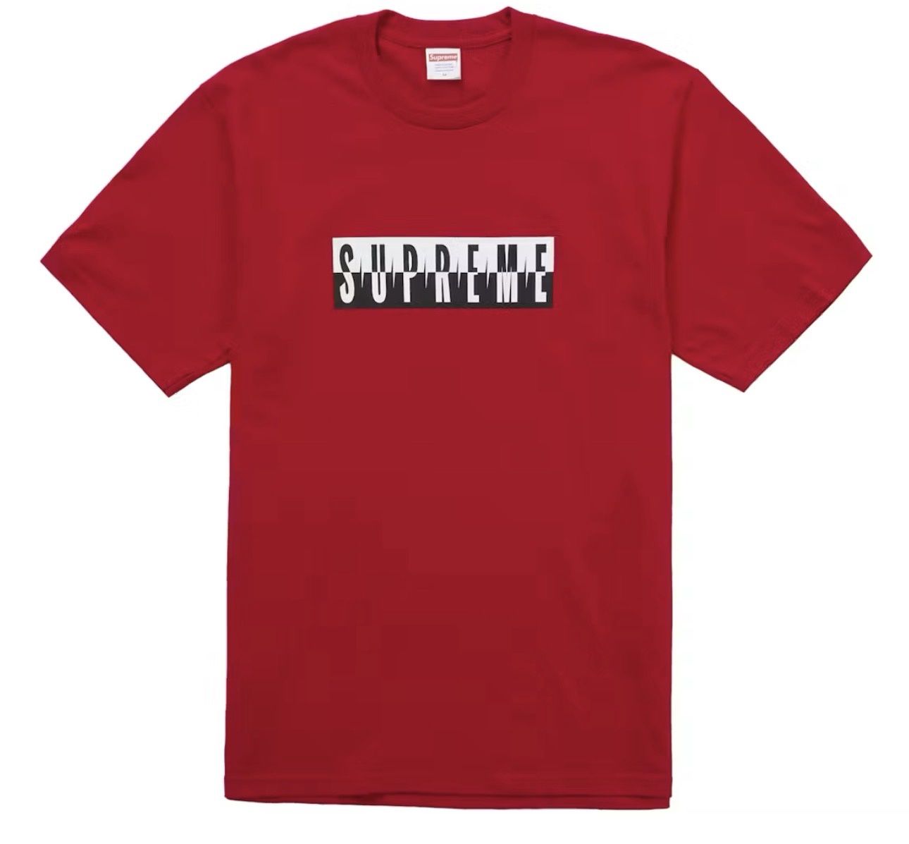 Supreme Split Tee Red
