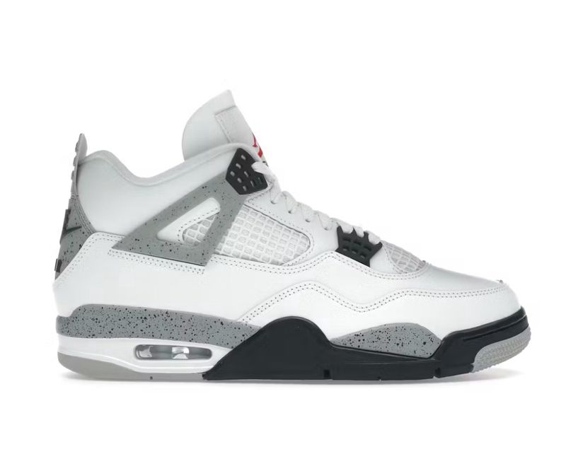 Jordan 4 White Cement