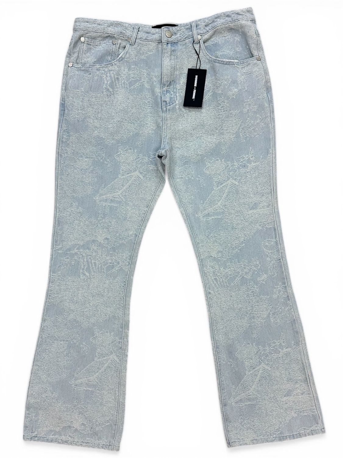 HOMME FEMME Light Wash Jean