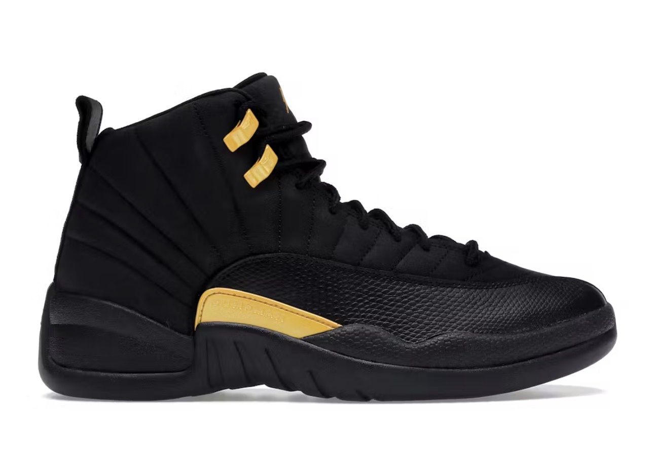 Jordan 12 Black Taxi