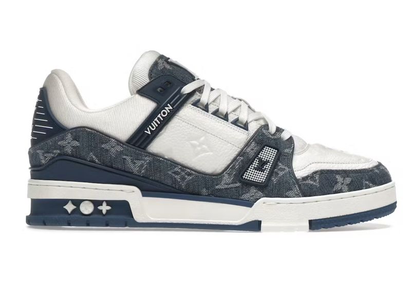 Louis Vuitton Trainer Blue Denim