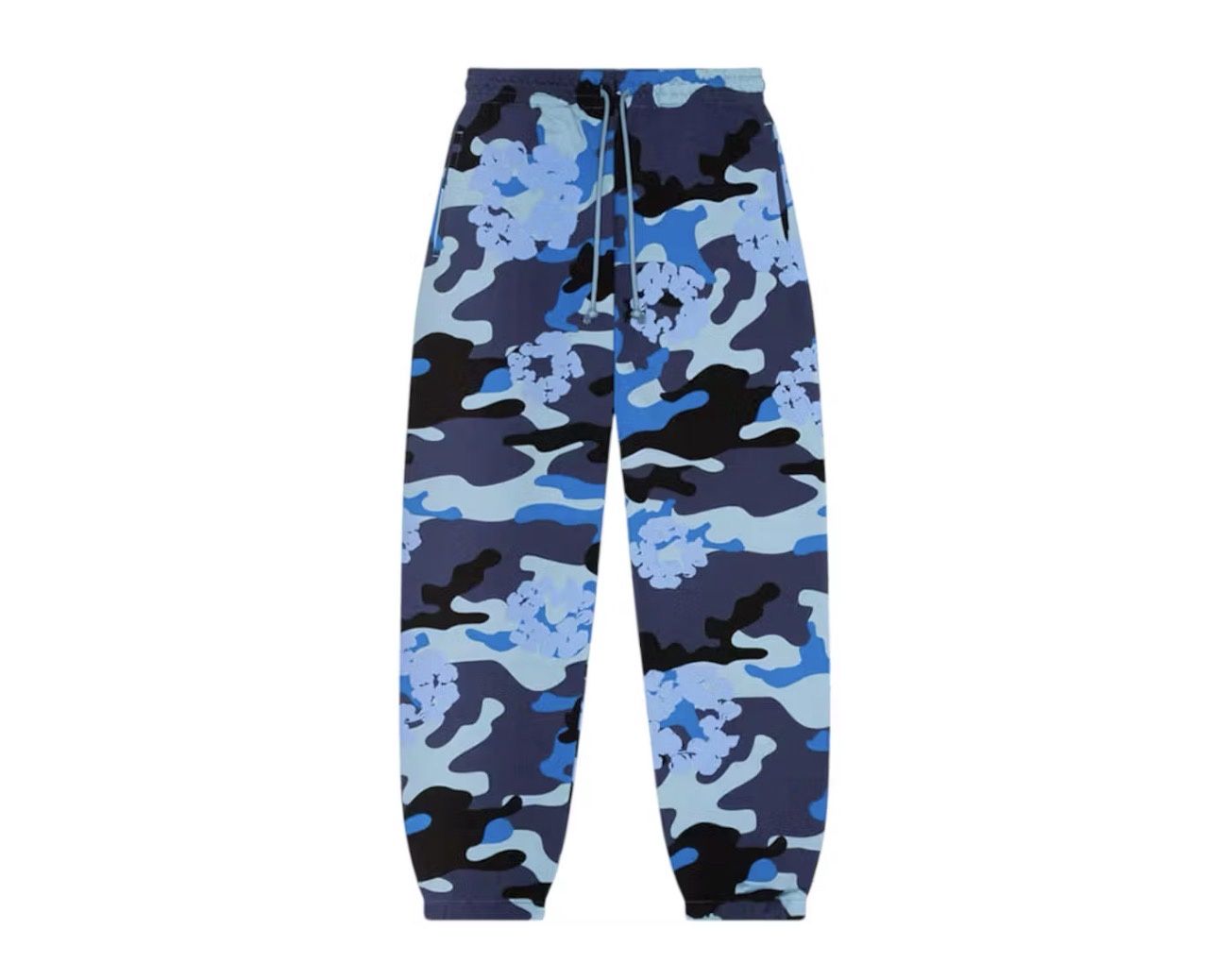 Denim Tears Wreath Sweatpant Blue Camo