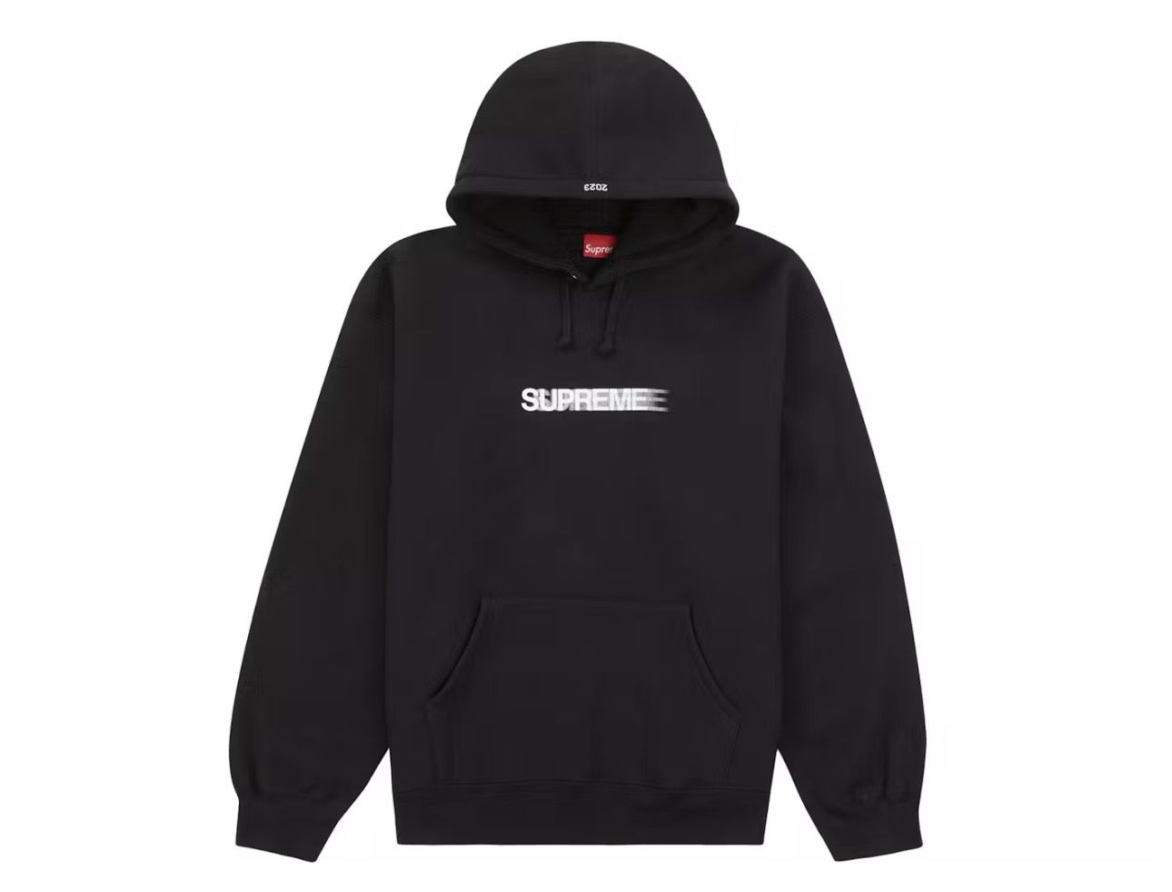 Supreme Motion Logo Hooded Sweatshirt Black