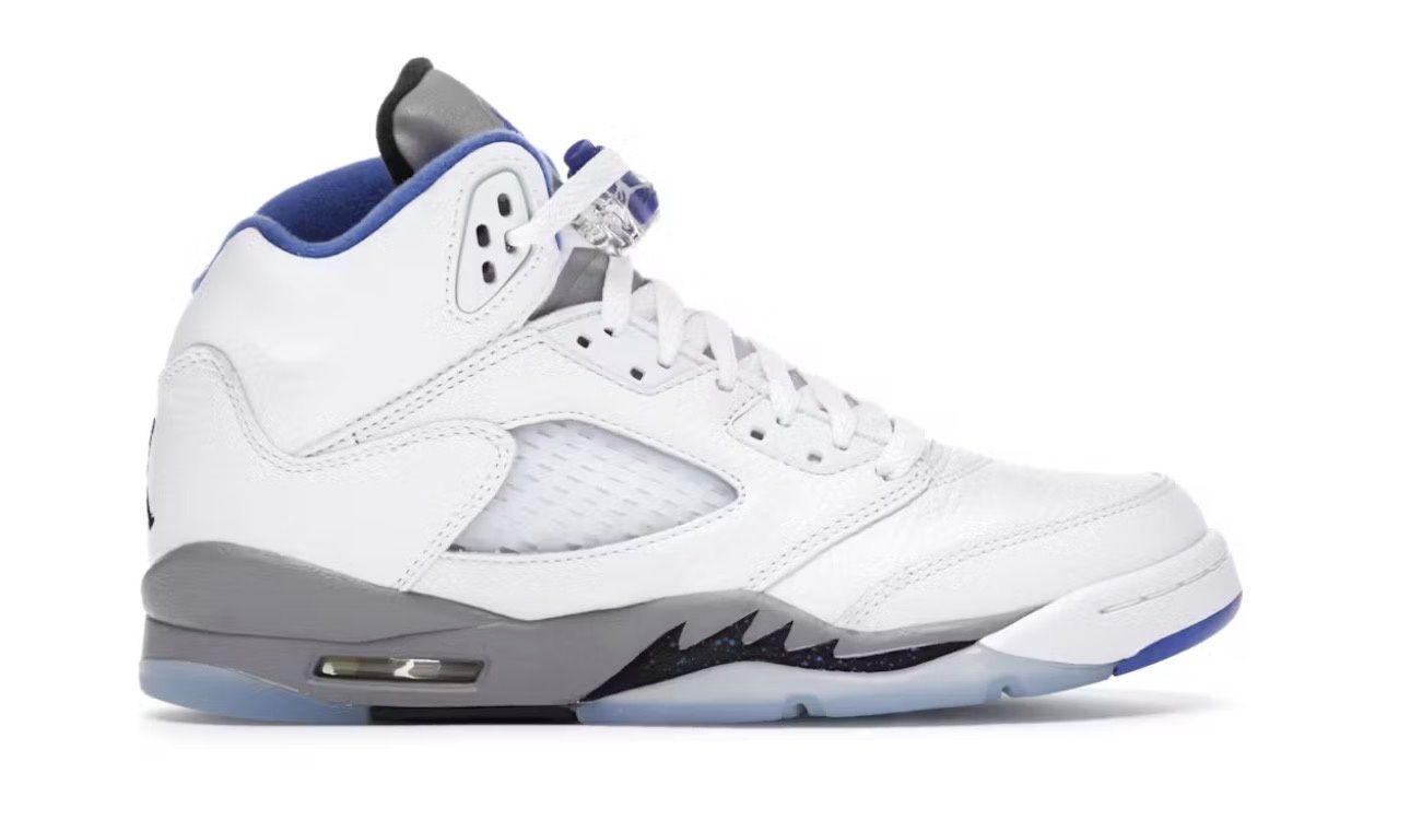 Jordan 5 White Stealth (GS)