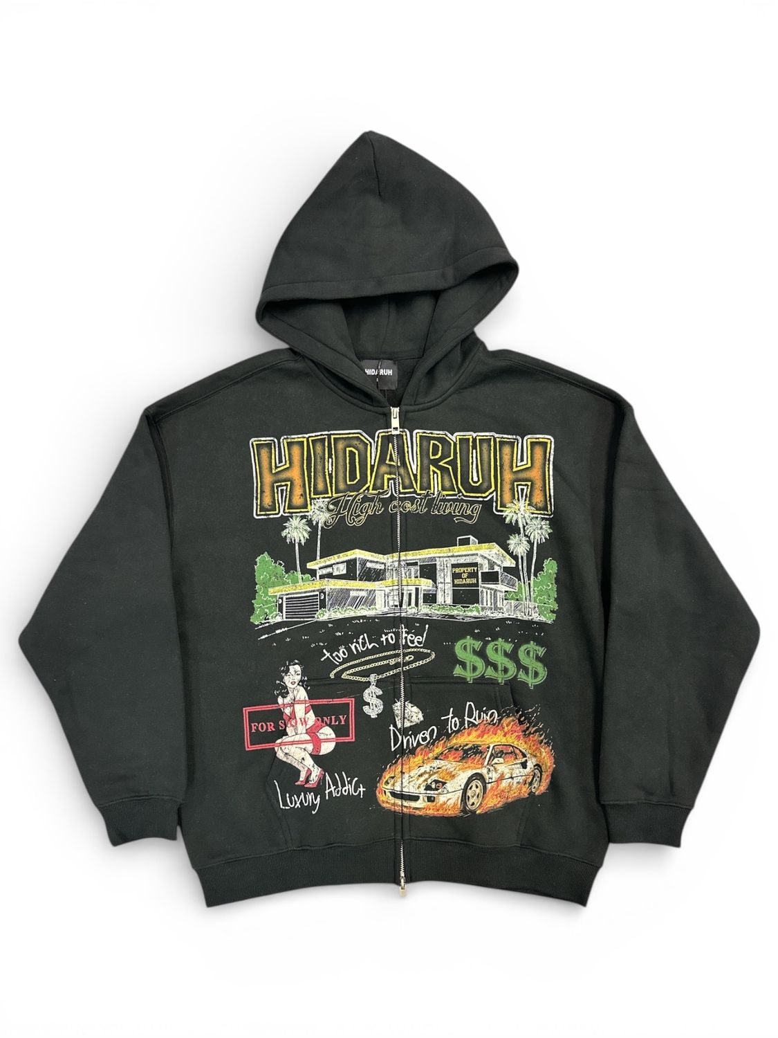 Hidaruh Luxury Addict Zip Up