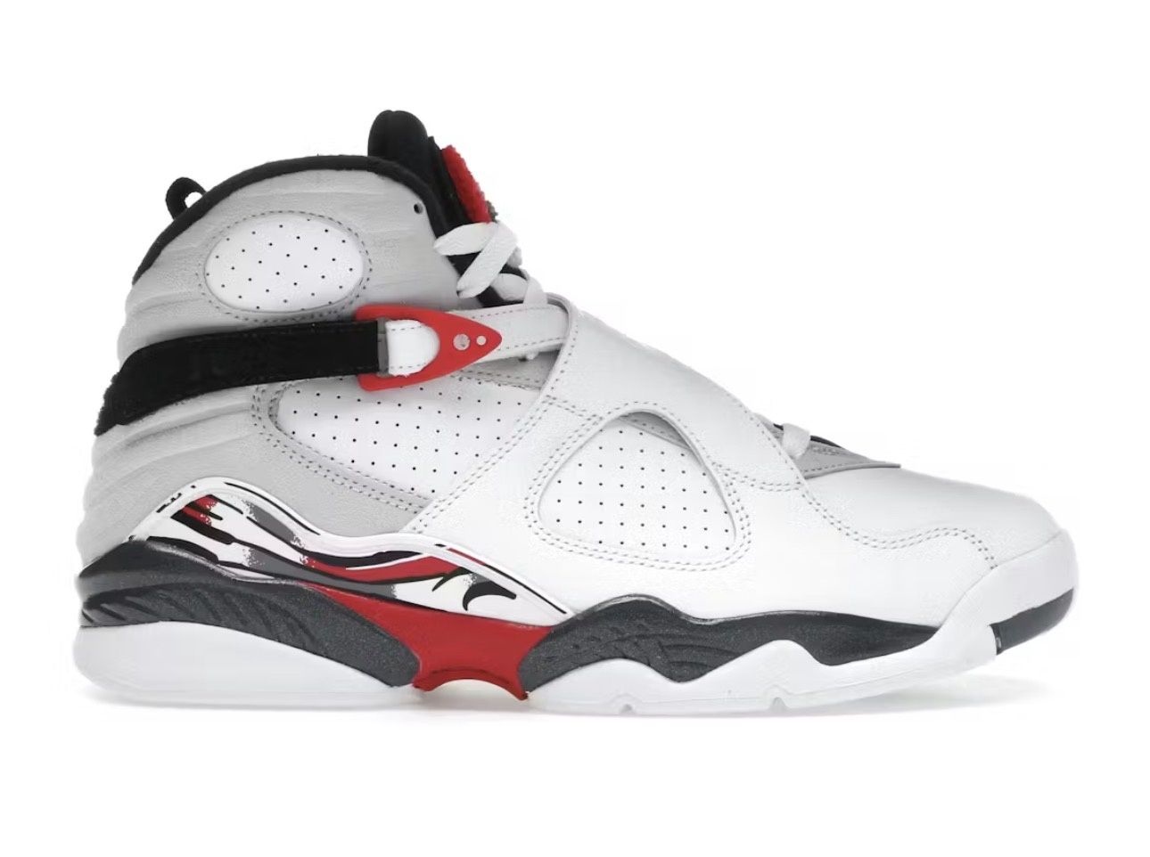 Air Jordan 8 White True Red