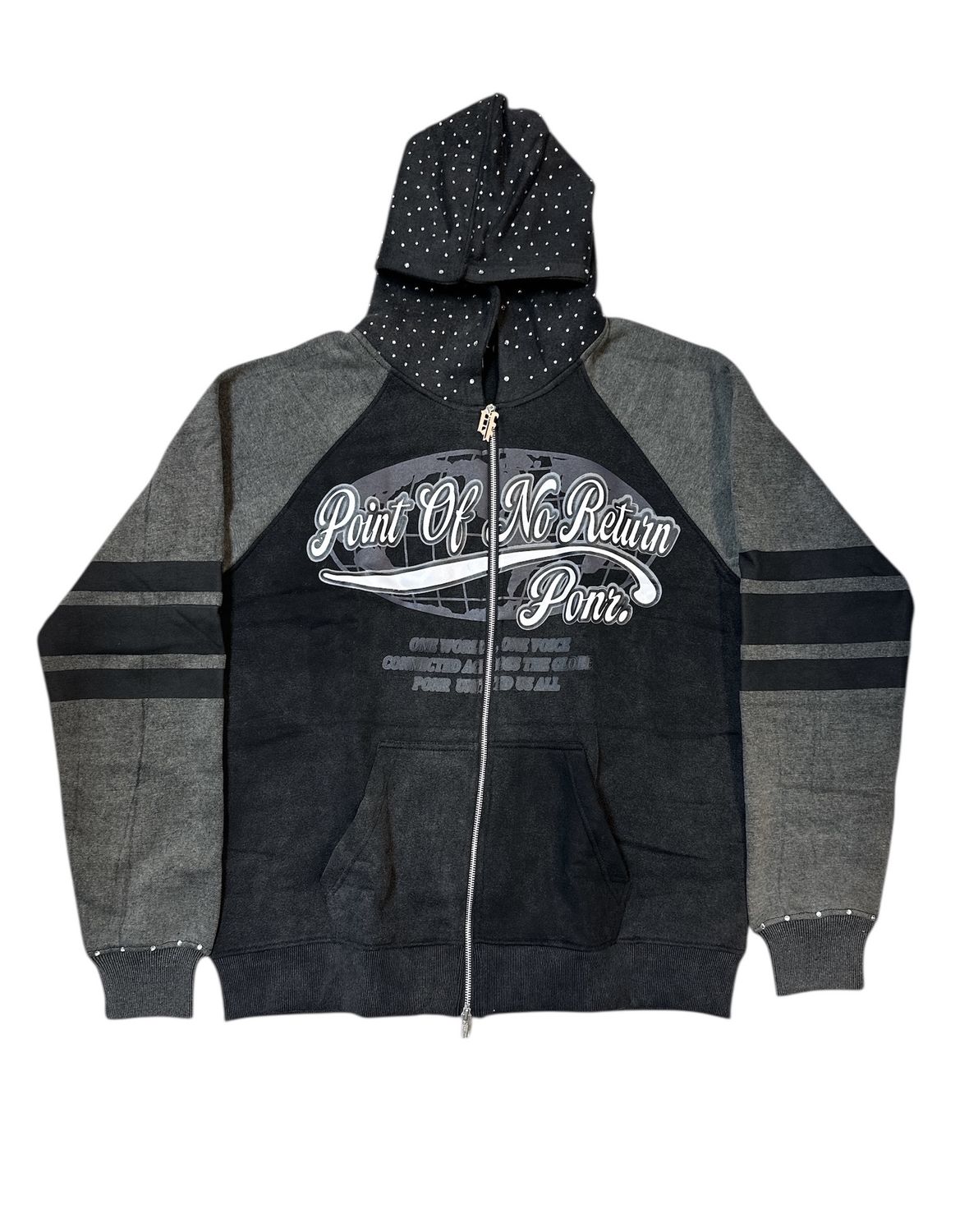 PONR United Hoodie Black