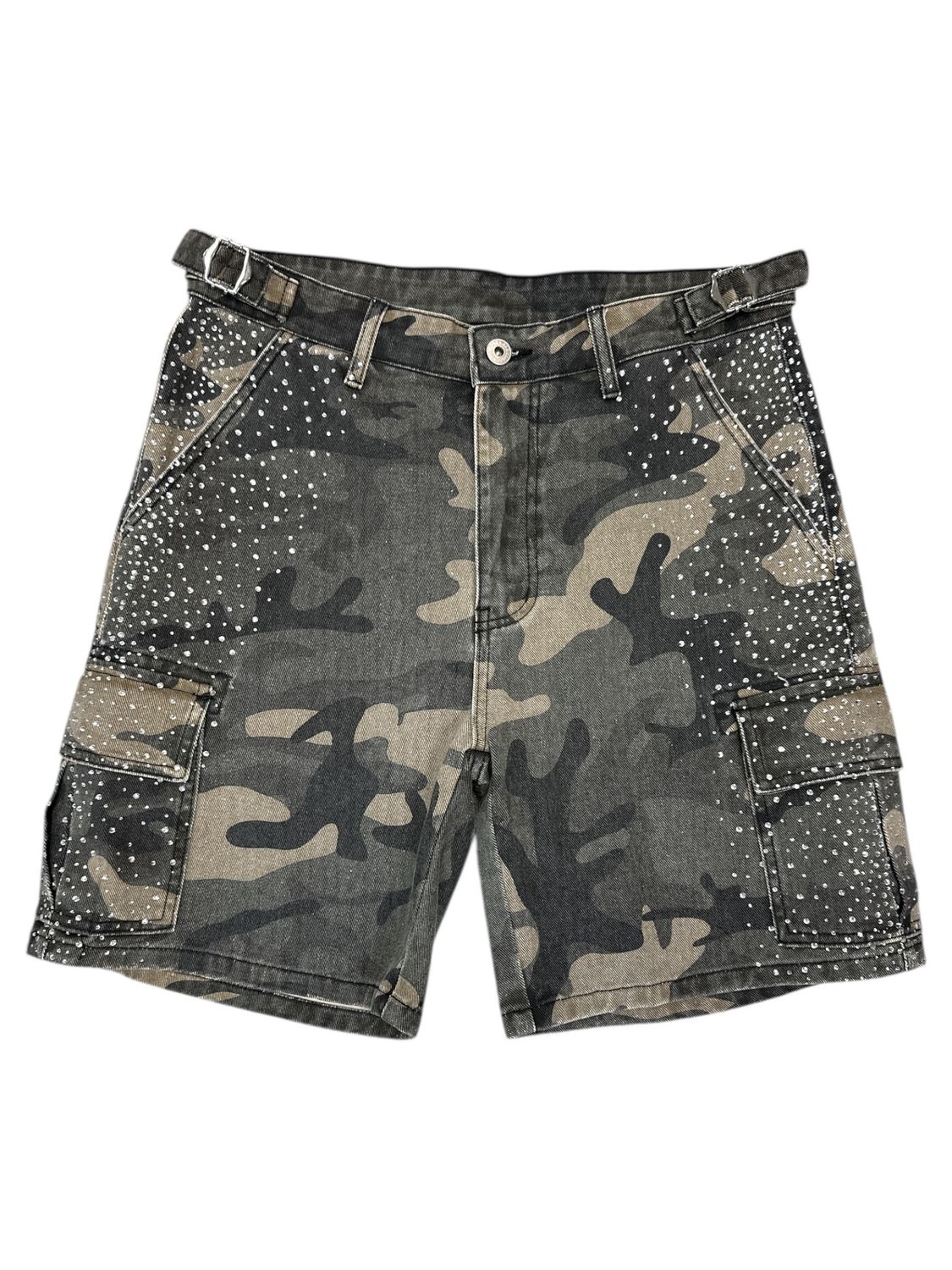 Temporary Forever Camo Rhinestone Jhorts