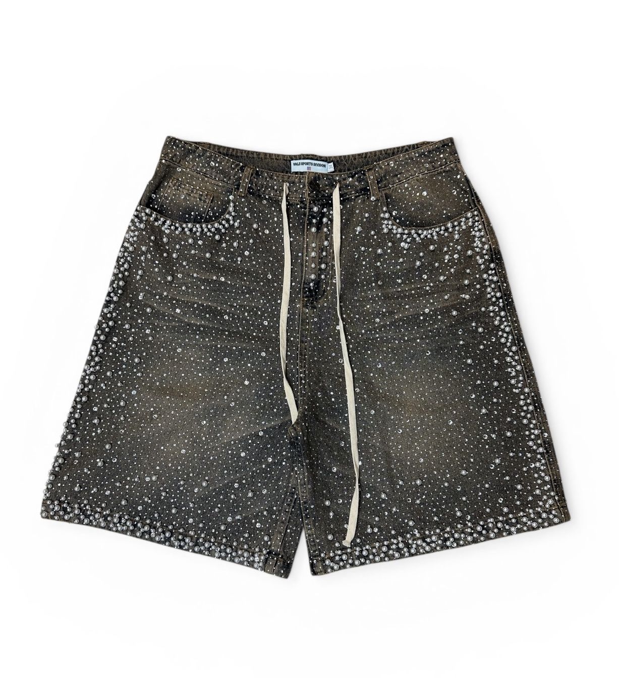 Vale Forever Rainstorm Jorts Mid Grey Wash