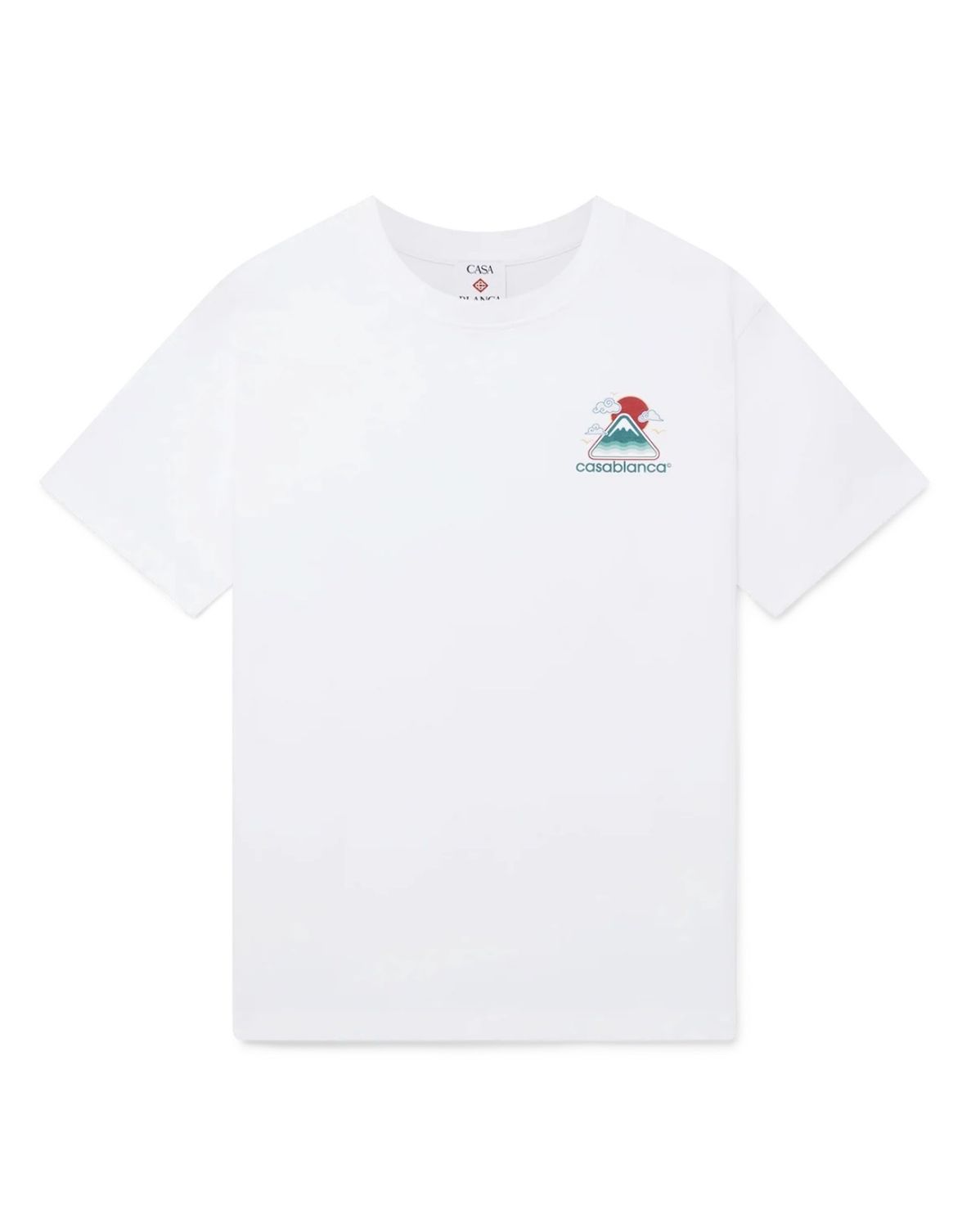 Casablanca Montagne Ondulee White Shrt