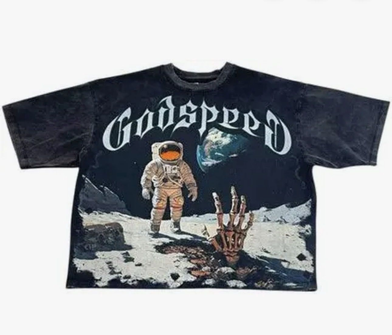 Godspeed First Contact Space Tee Black