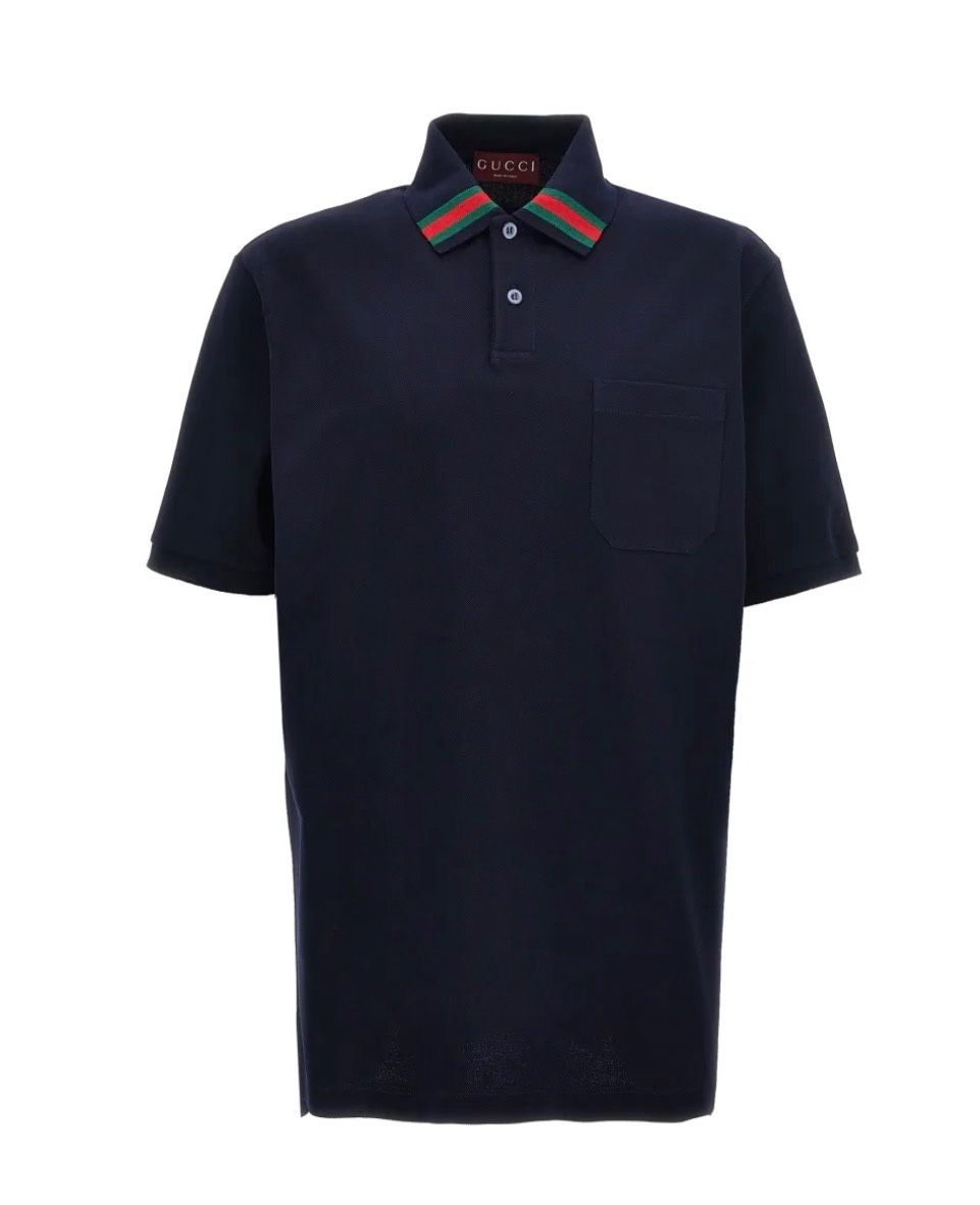 Gucci Pique Polo Tee Shirt