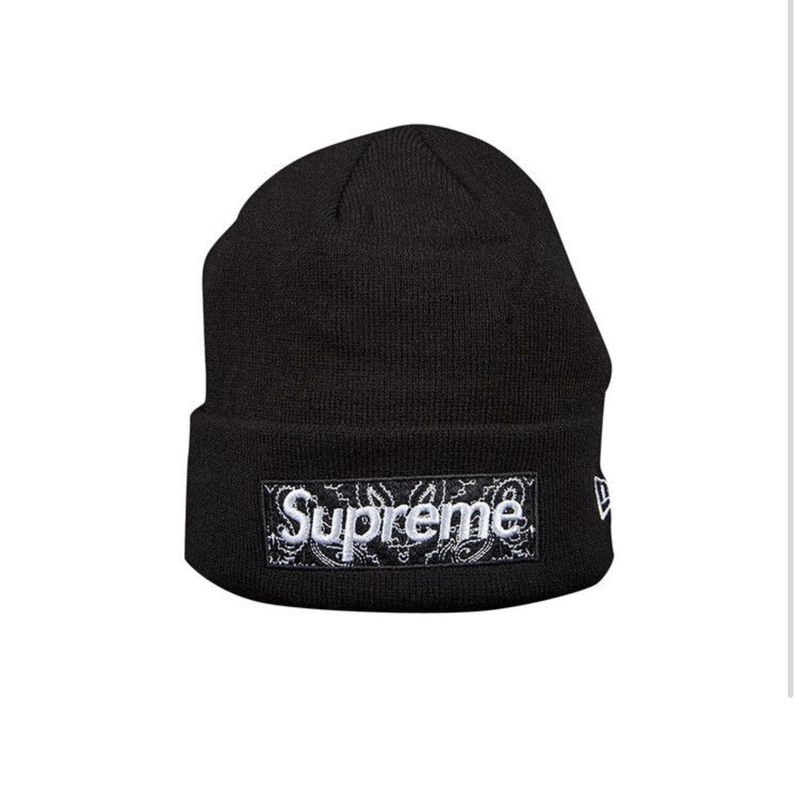 Supreme New Era Box Logo (Paisley Black)