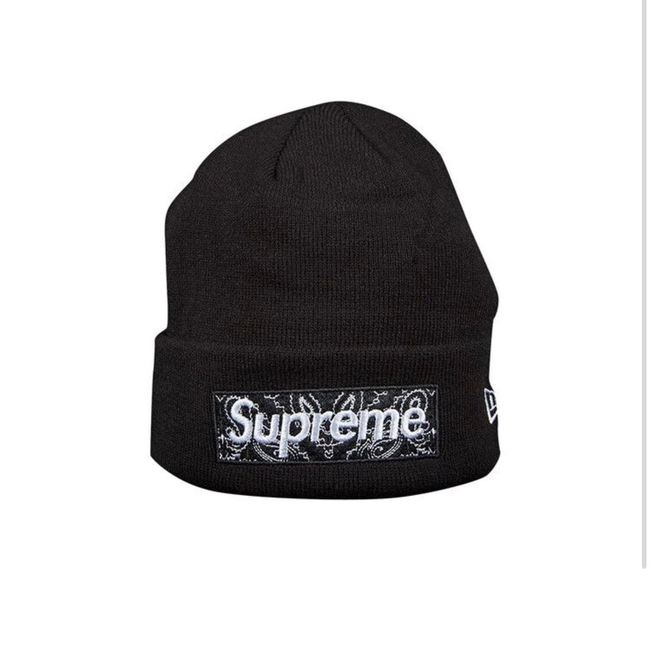 Supreme New Era Box Logo (Paisley Black)