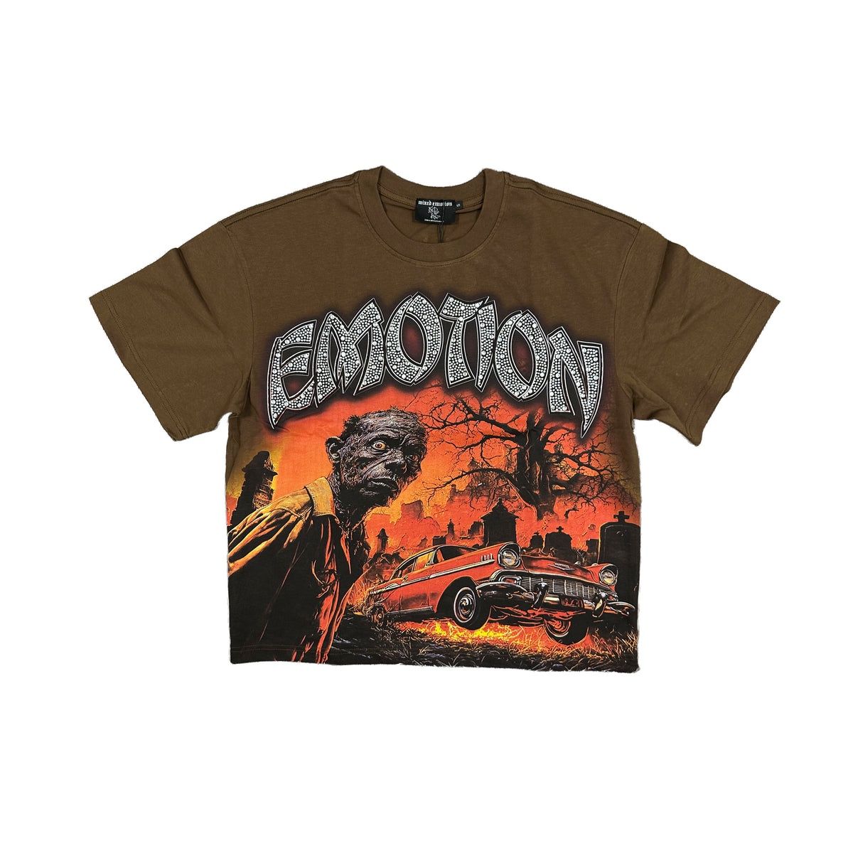 Mixed Emotion Apocalypse Brown Tee