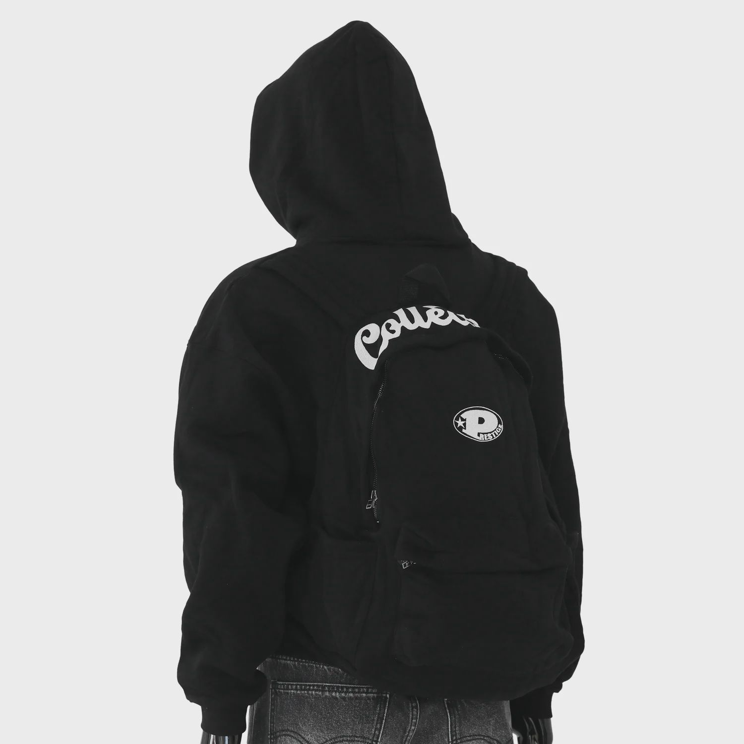 Prestige Backpack Hoodie Black