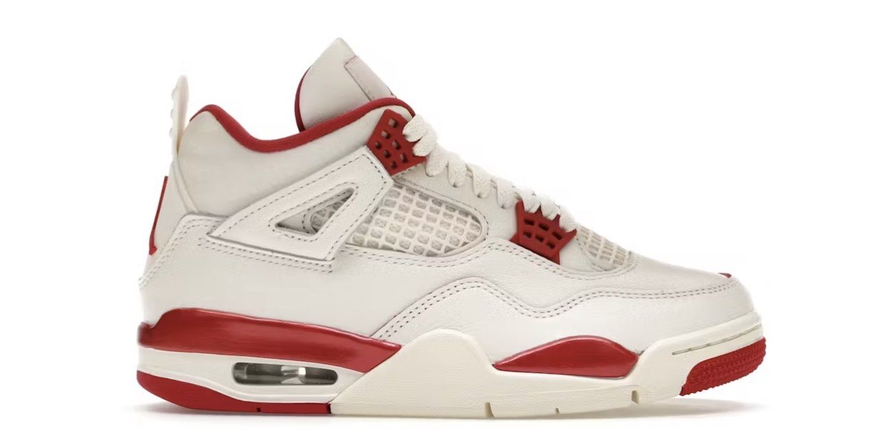 Jordan 4 Valentines Day Sierra Red