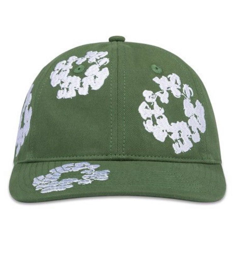 Denim Tears The Cotton Wreath Cap (Green)