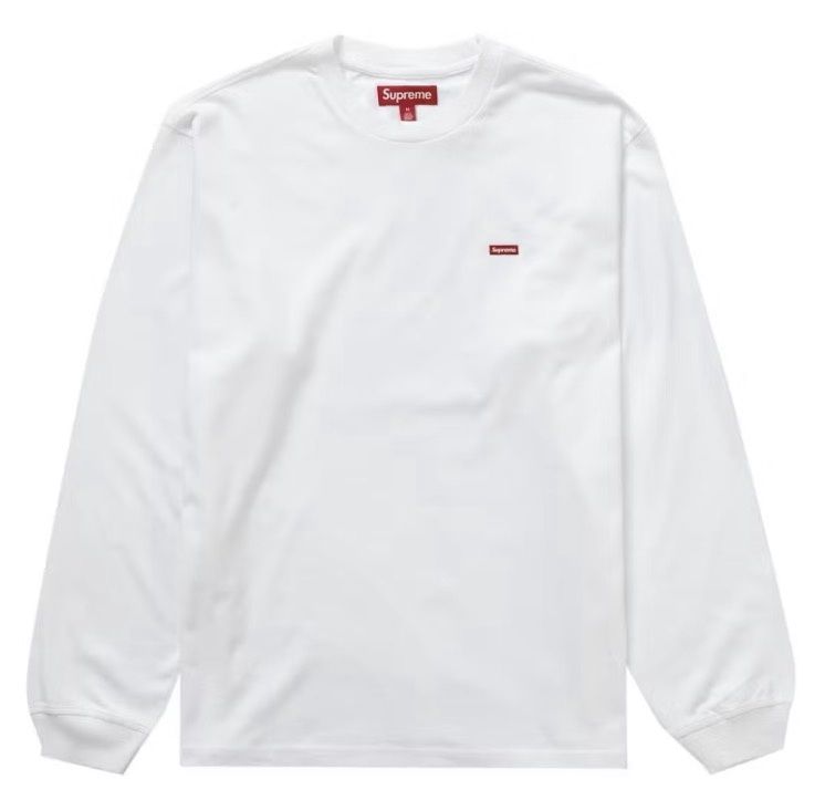 Supreme Box Logo White Longsleeve (Used)