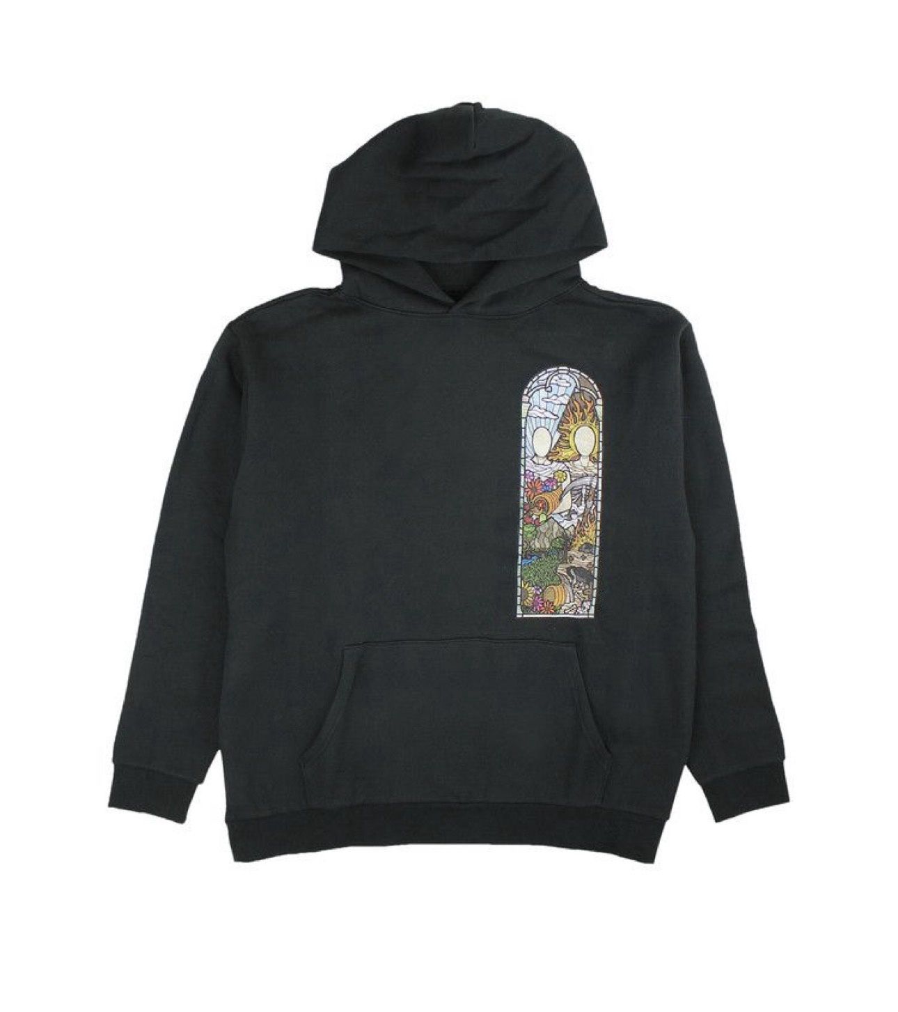 Who Decides War Stained Glass Hoodie