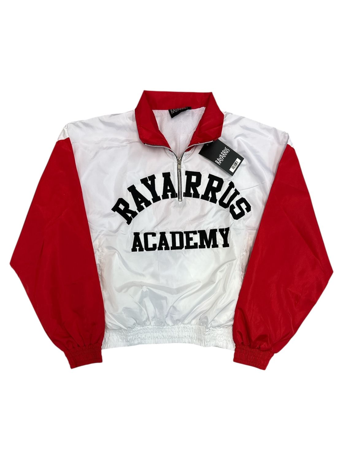 Rayarrus Quarter Zip Windbreaker Red Set