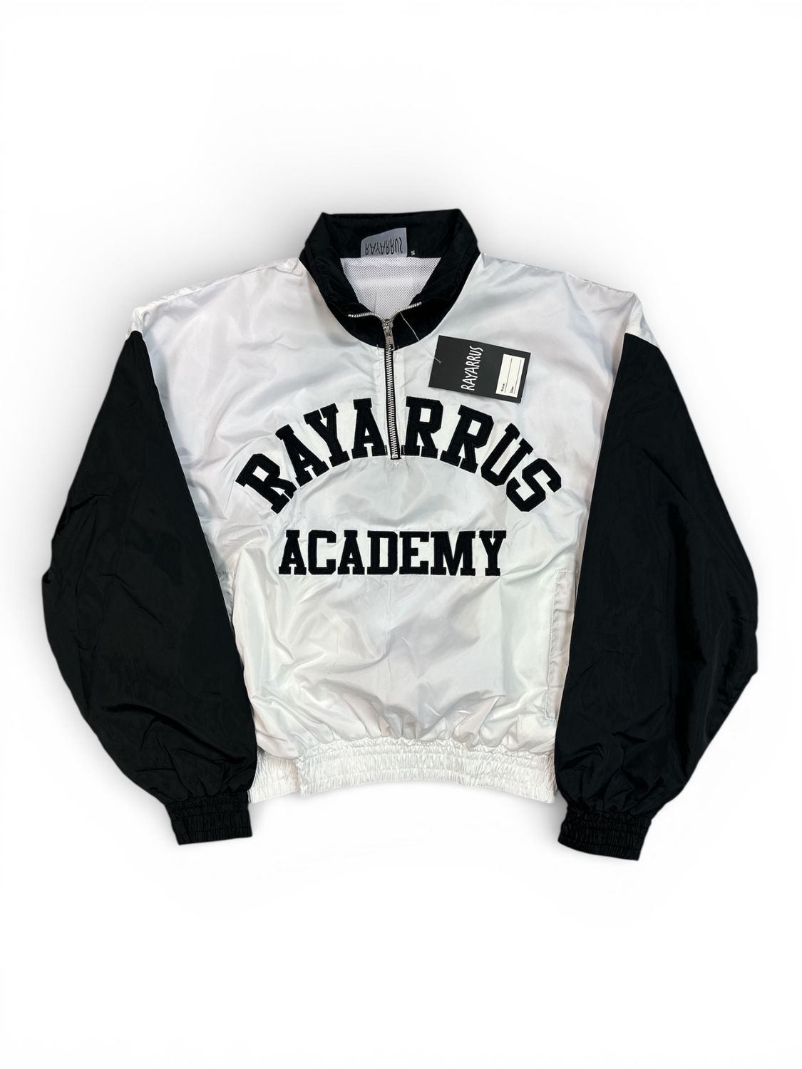 Rayarrus Quarter Zip Windbreaker Black Set