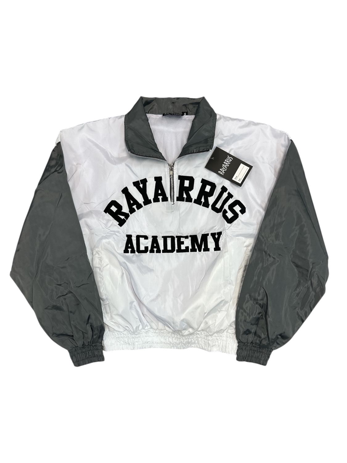 Rayarrus Quarter Zip Windbreaker Grey Set