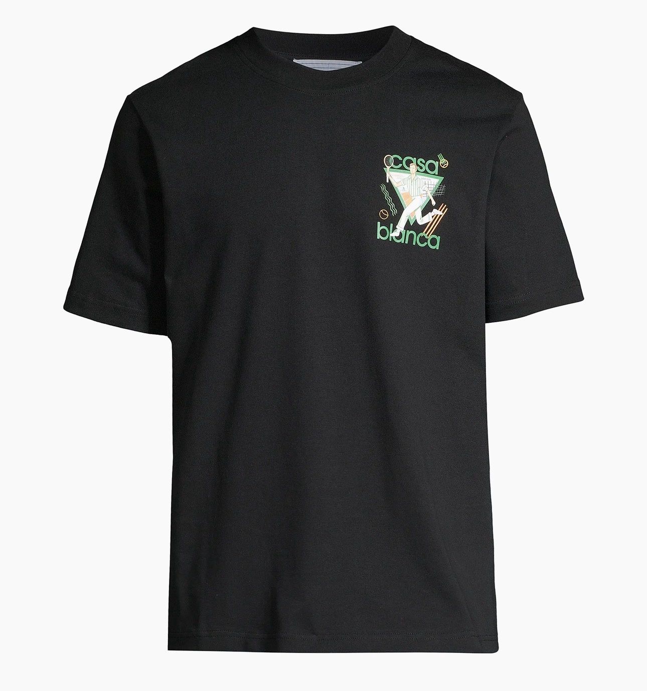 Casablanca Tennis Club Le Jeu Cotton T Shirt