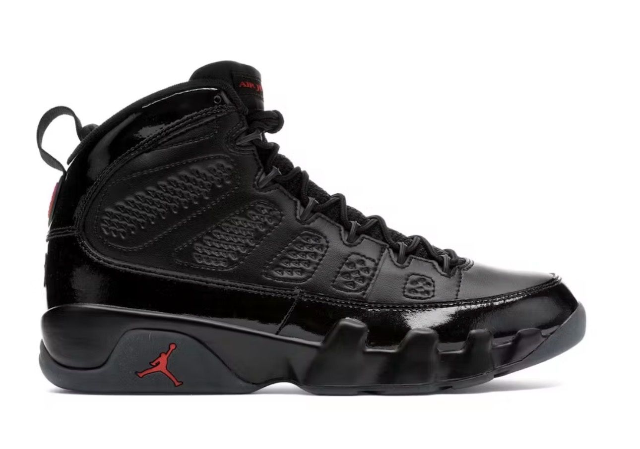Jordan 9 Bred Patent