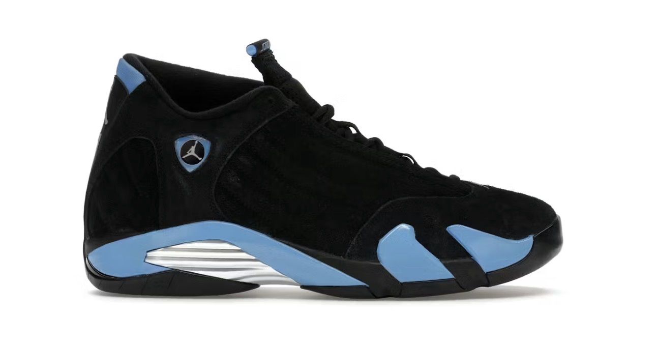Jordan 14 Black University Blue