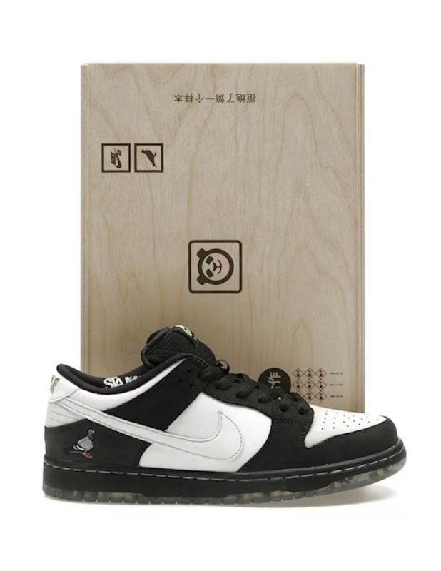 Nike SB Dunk Low Panda Pigeon (Special Box) (Engraved)