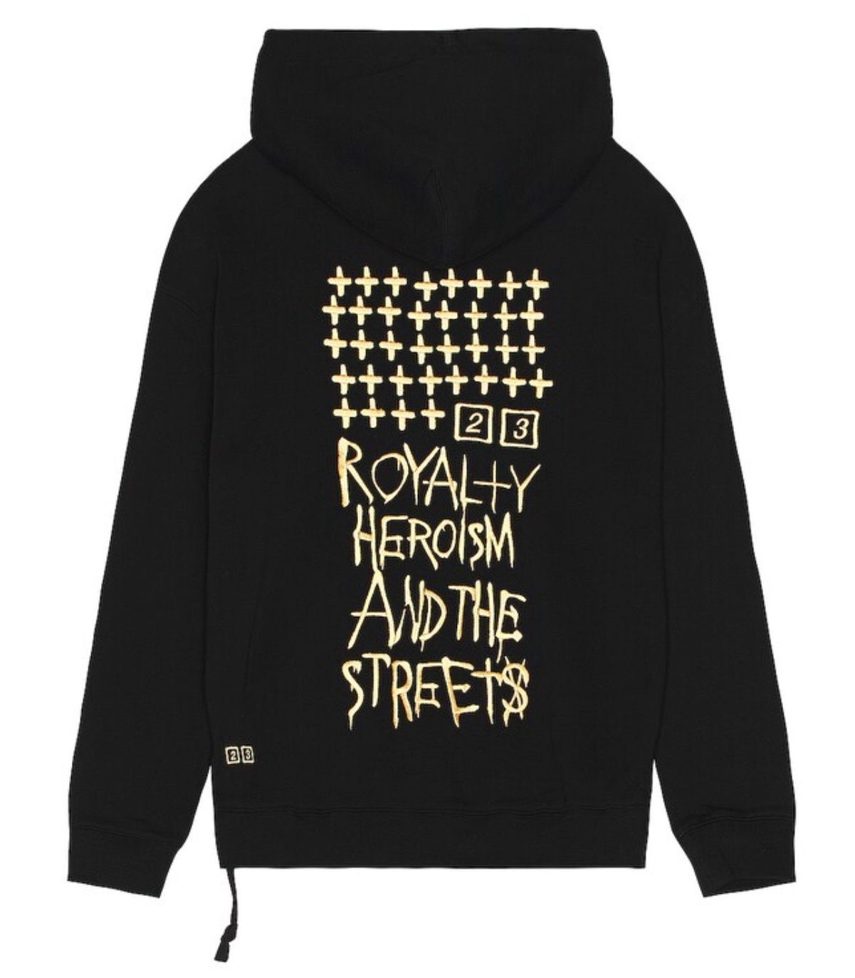Ksubi 23 Biggie Hoodie Jet Black