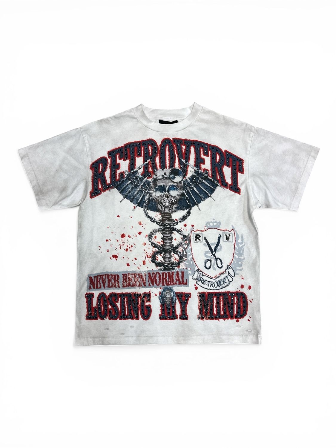 Retrovert Paramedic Rhinestone Tee
