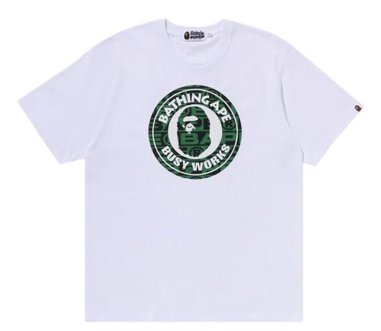 BAPE Lux Sport Pattern Busy Works Tee