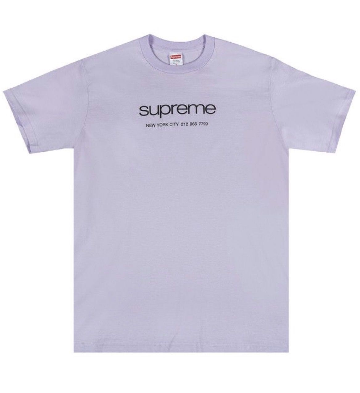 Supreme Shop Tee Light Purple