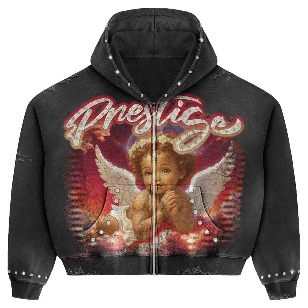 Prestige Angel Hoodie Red/Black