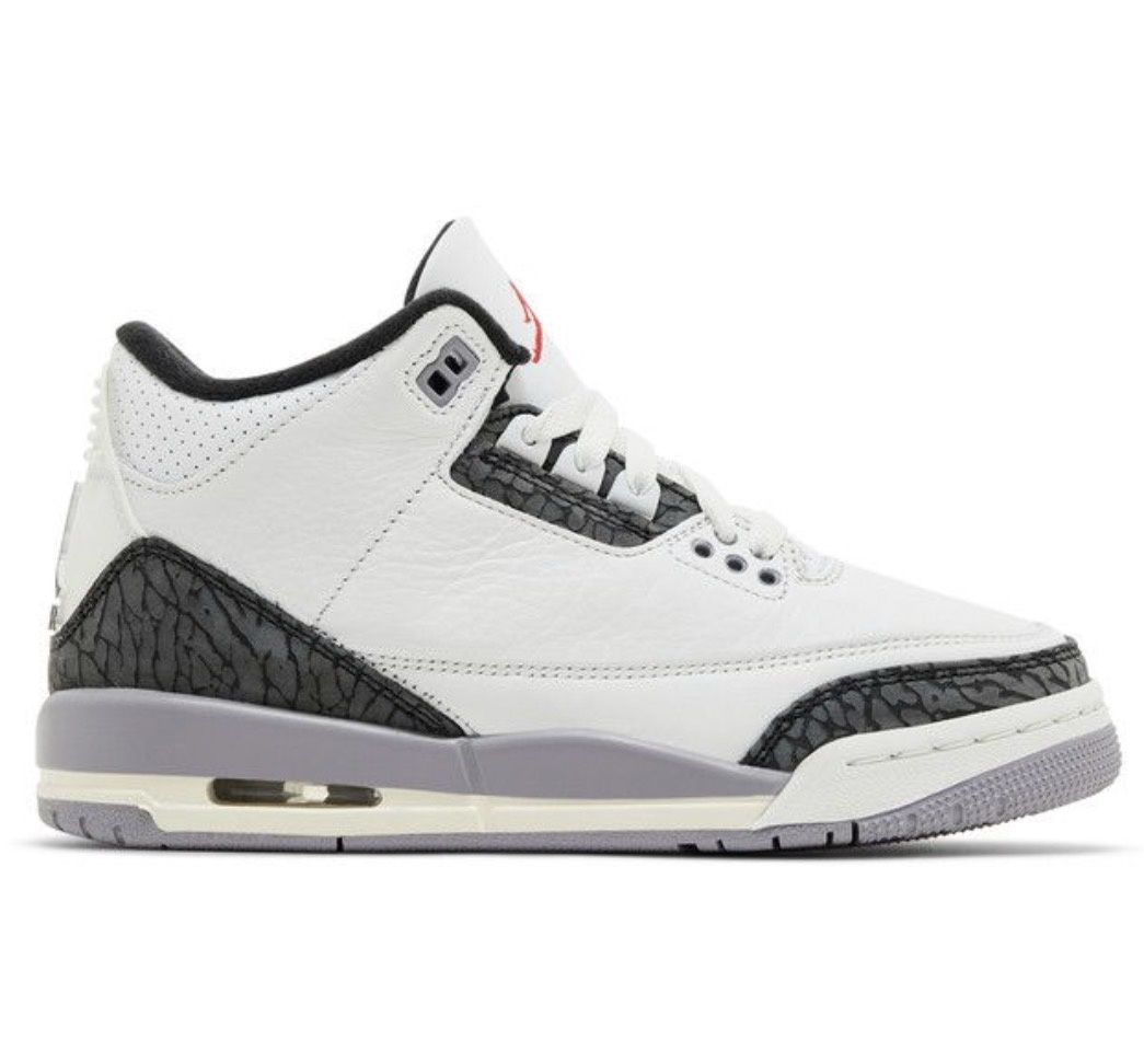 Air Jordan 3 Cement Grey Gs