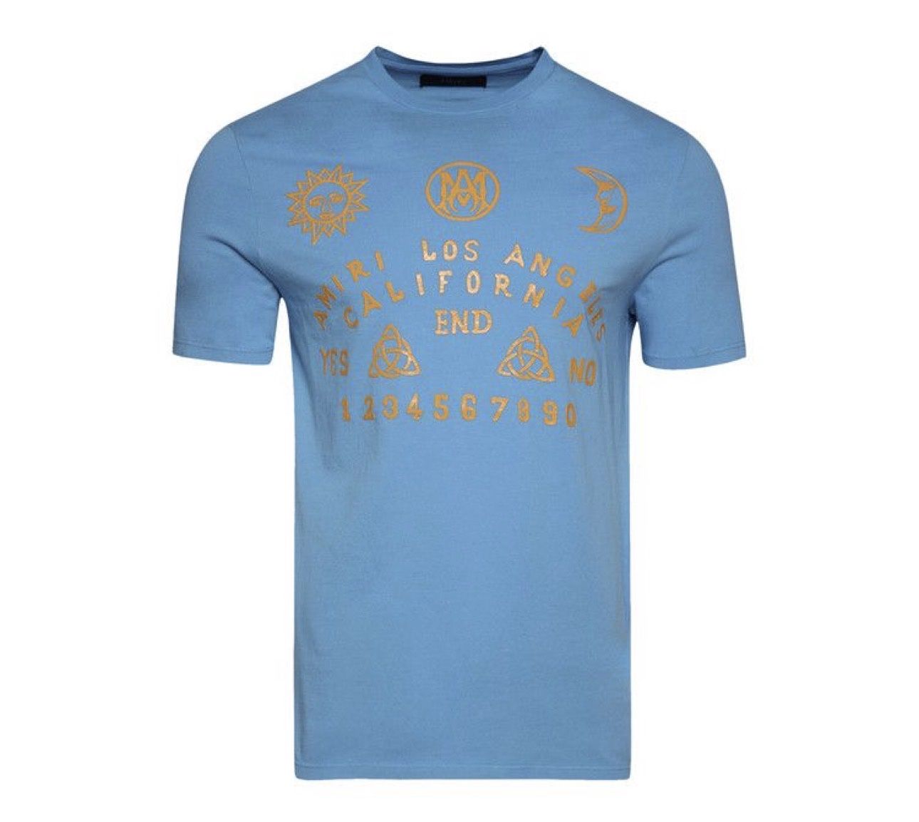 Amiri Ouija Board Tee California Blue