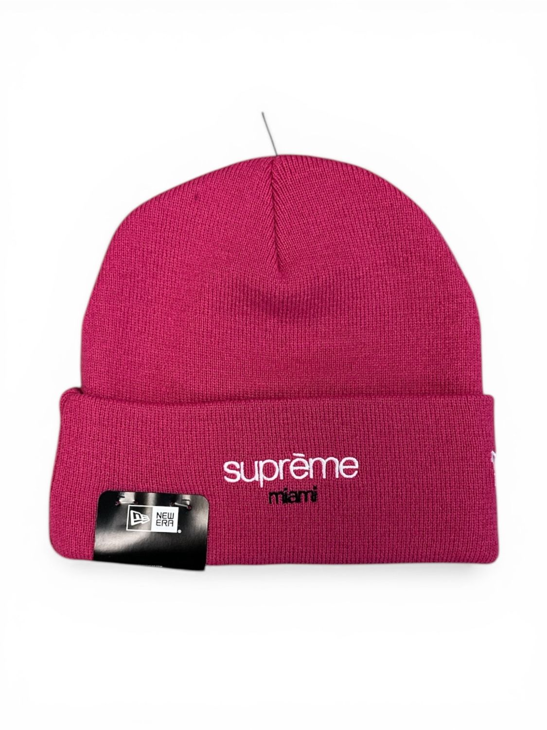 Supreme Miami Beanie Pink