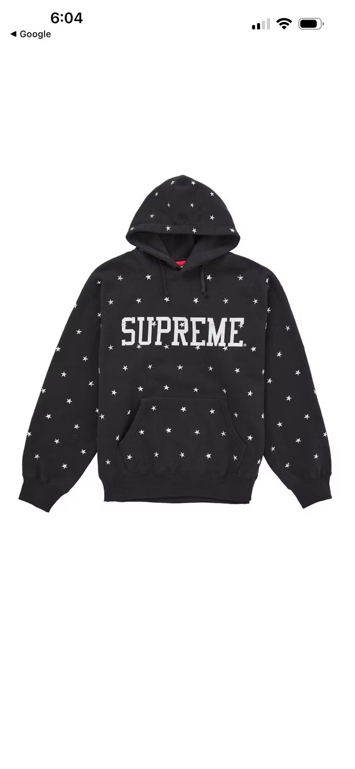 Supreme Stars Studded Hoodie