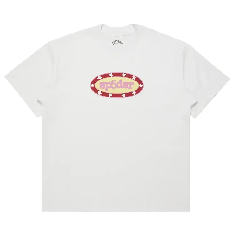 Sp5der Buckle Tee White