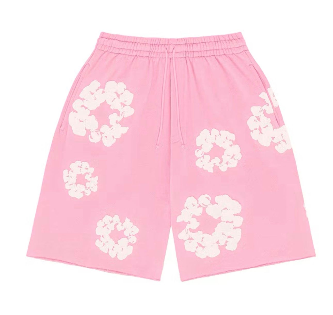Denim Tears The Cotton Wreath Shorts "Pink"