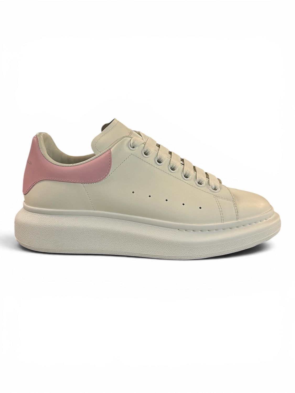 Alexander McQueen Oversized White Light Pink