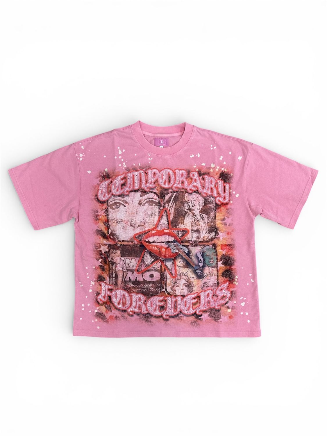 Temporary Forever Monroe Tee "Pink"