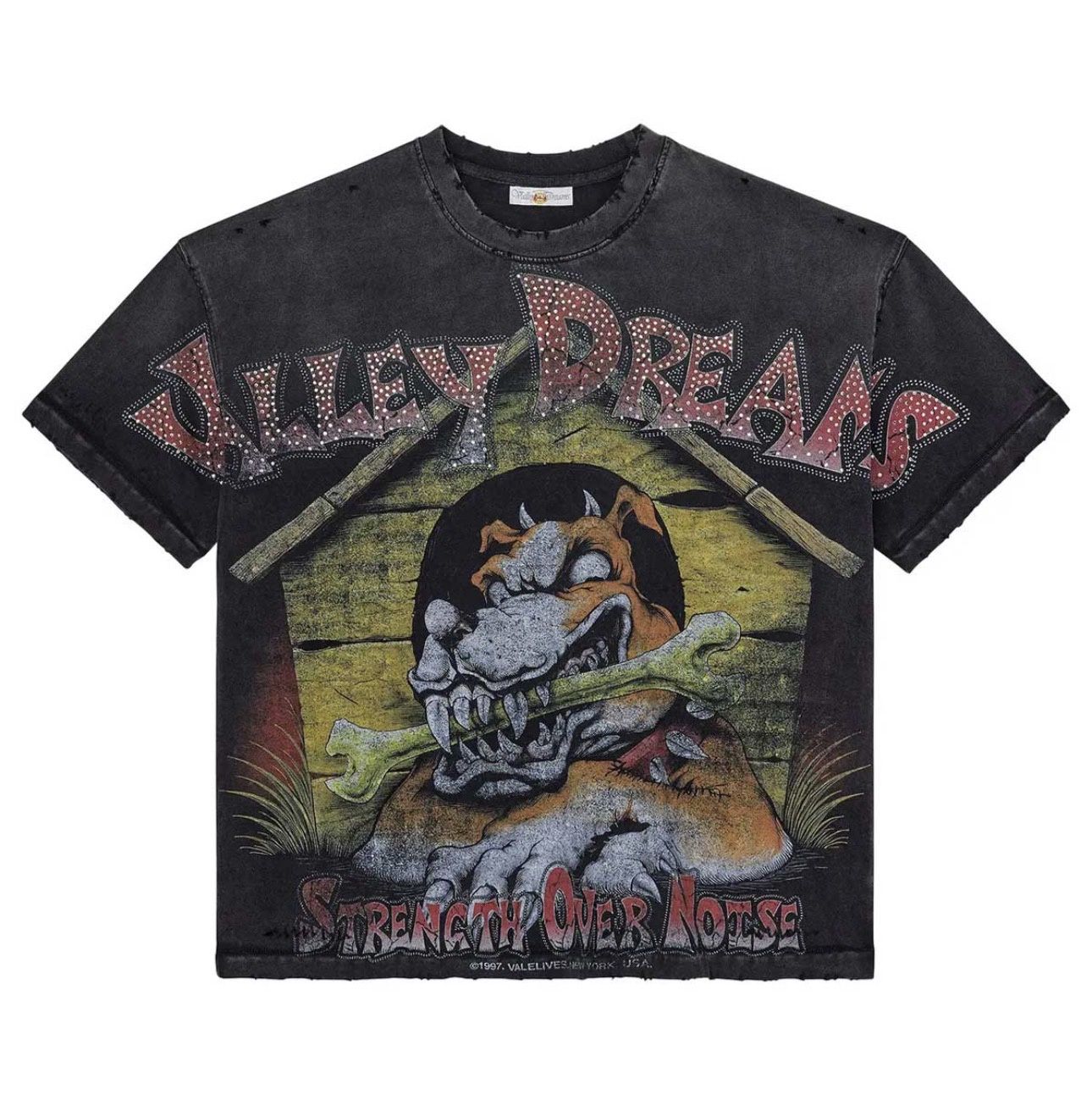 Vale Forever Doghouse Bling Tee "Black"