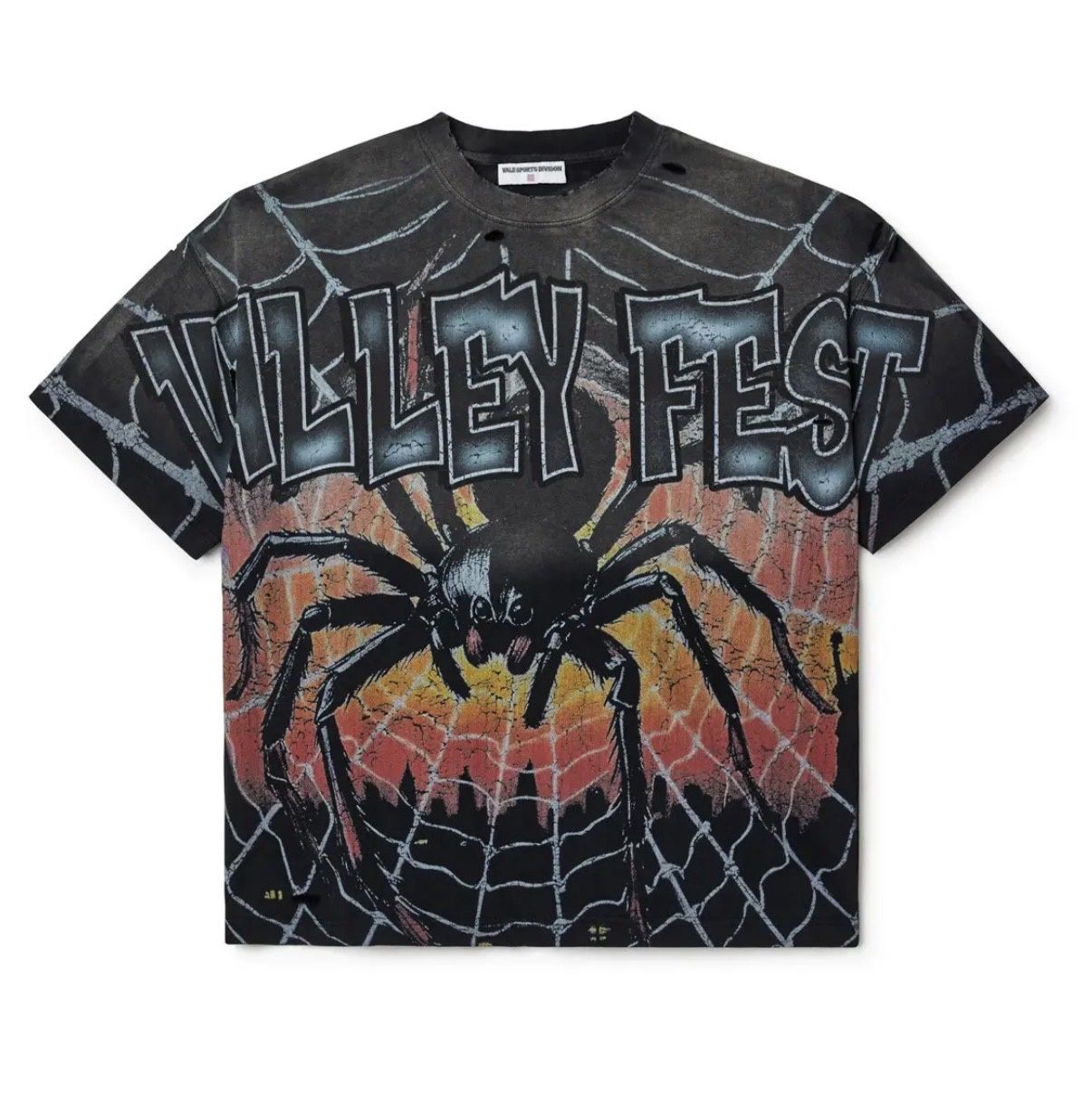 Vale Forever Valley Fest Spider Tee "Black"