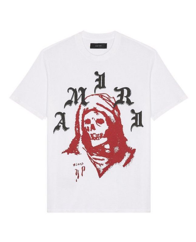 Amiri Wes Lang Solar Kings Tee "White"